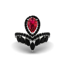 Ruby Crown Radiance Engagement Ring - Aviana No. 42 image 1