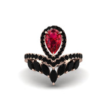Ruby Crown Radiance Engagement Ring - Aviana No. 41 image 1