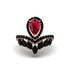 Ruby Crown Radiance Engagement Ring - Aviana No. 41 image 1