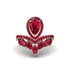Ruby Crown Radiance Engagement Ring - Aviana No. 56 image 1