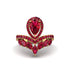 Ruby Crown Radiance Engagement Ring - Aviana No. 55 image 1