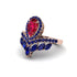 Ruby Crown Radiance Engagement Ring - Aviana No. 71 image 3