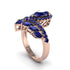 Sapphire Crown Radiance Engagement Ring - Aviana No. 74 image 2