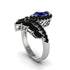 Sapphire Crown Radiance Engagement Ring - Aviana No. 45
