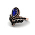 Sapphire Crown Radiance Engagement Ring - Aviana No. 44