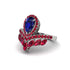 Sapphire Crown Radiance Engagement Ring - Aviana No. 60 image 3