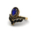 Sapphire Crown Radiance Engagement Ring - Aviana No. 43