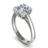 Cushion Cut Diamond Solitaire Engagement Ring - Royalty No. 3 image 1