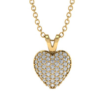 Dazzling Diamond Heart Gold Pendant - Kiara No. 1 image 1