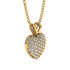 Dazzling Diamond Heart Gold Pendant - Kiara No. 1 image 2