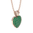 Dazzling Emerald Heart Gold Pendant - Kiara No. 5 image 2