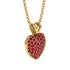Dazzling Ruby Heart Gold Pendant - Kiara No. 10 image 2