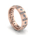 Diamond Gold Men's Wedding Ring - Zion No. 2 image 1