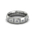 Diamond Gold Men's Wedding Ring - Zion No. 3