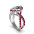 Diamond Marquise Split Shank Engagement Ring - Carly No. 48 image 1