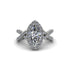 Diamond Marquise Split Shank Engagement Ring - Carly No. 3