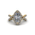Diamond Marquise Split Shank Engagement Ring - Carly No. 1 image 2