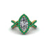 Diamond Marquise Split Shank Engagement Ring - Carly No. 16 image 2