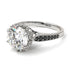 Diamond Milgrain Engagement Ring - Yara No. 33