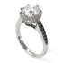 Diamond Milgrain Engagement Ring - Yara No. 33