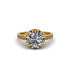 Diamond Milgrain Engagement Ring - Yara No. 1