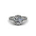 Diamond Milgrain Engagement Ring - Yara No. 3