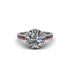 Diamond Milgrain Engagement Ring - Yara No. 48