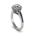Diamond Milgrain Engagement Ring - Yara No. 63