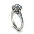 Diamond Milgrain Engagement Ring - Yara No. 3