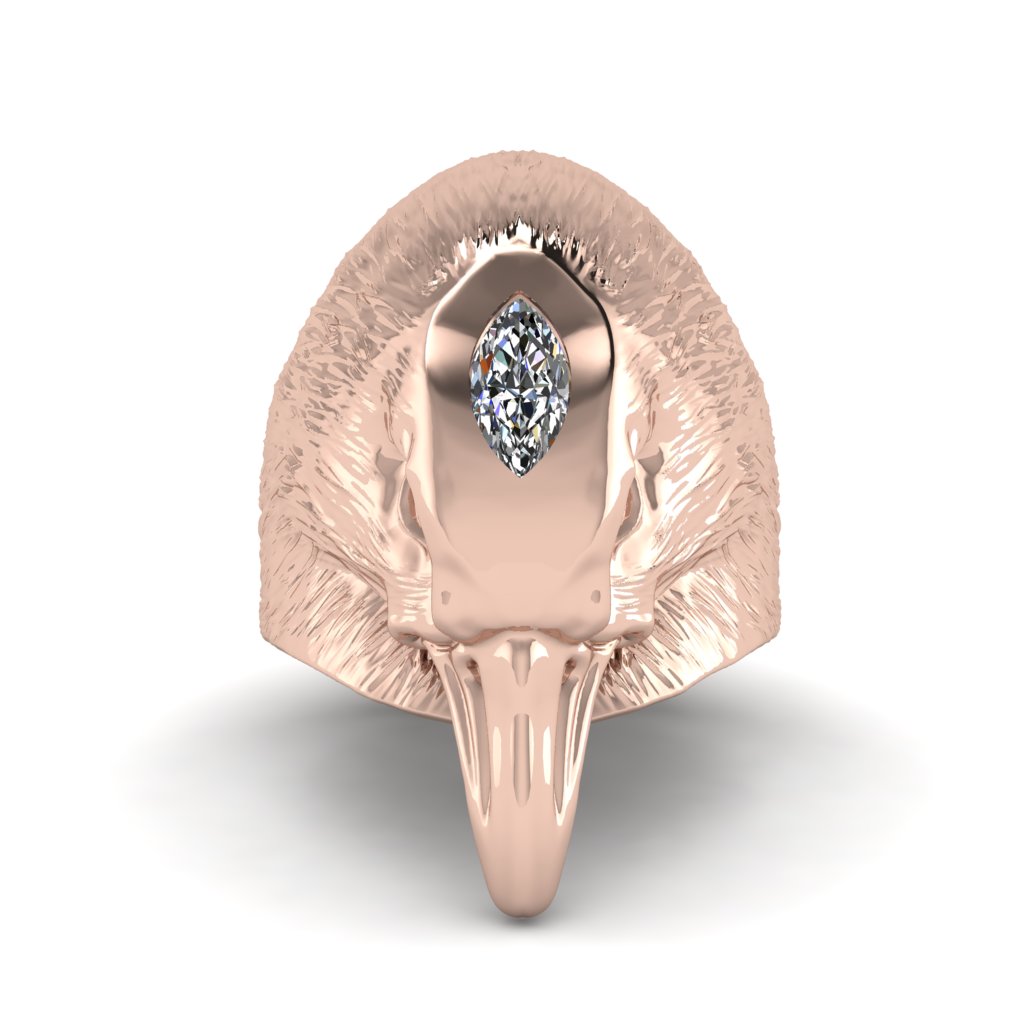 Diamond Raven Men's Fashion Ring - Maverick No. 2