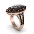 Diamond Three Layer Halo Marquise Ring - Destiny No. 32 image 2