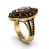 Diamond Three Layer Halo Marquise Ring - Destiny No. 31