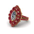 Diamond Three Layer Halo Marquise Ring - Destiny No. 46 image 3