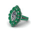 Diamond Three Layer Halo Marquise Ring - Destiny No. 18 image 3