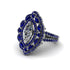 Diamond Three Layer Halo Marquise Ring - Destiny No. 63
