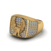 Diamonds Luxury Gold Eagle Ring - Sutton No. 1