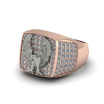 Diamonds Luxury Gold Eagle Ring - Sutton No. 32 image 1