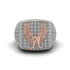 Diamonds Luxury Gold Eagle Ring - Sutton No. 33
