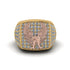 Diamonds Luxury Gold Eagle Ring - Sutton No. 16