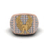 Diamonds Luxury Gold Eagle Ring - Sutton No. 17