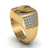 Diamonds Luxury Gold Eagle Ring - Sutton No. 1