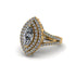Marquise Diamond Double Halo Engagement Ring - Avah No. 1 image 3