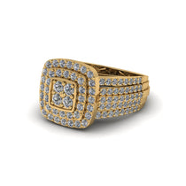 Diamond Double Halo Engagement Ring - Millie No. 1 image 1