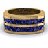 Sapphire Double Row Wedding Band - Kai No. 13 image 3