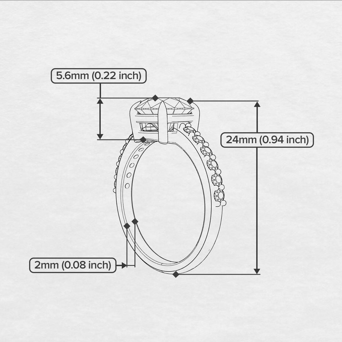 Traditional Diamond Engagement Ring - Elaine No. 63