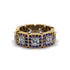 Emerald-Cut Diamond Eternity Wedding Ring - Fatima No. 61 image 2