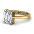 Emerald Cut Diamond Solitaire Engagement Ring - Lana No. 1 image 2