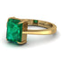 Harry’s custom Emerald Cut Emerald Solitaire Engagement Ring - Lana No. 4 image 3