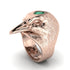 Emerald Raven Men's Fashion Ring - Maverick No. 5