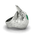 Emerald Raven Men's Fashion Ring - Maverick No. 6 image 2